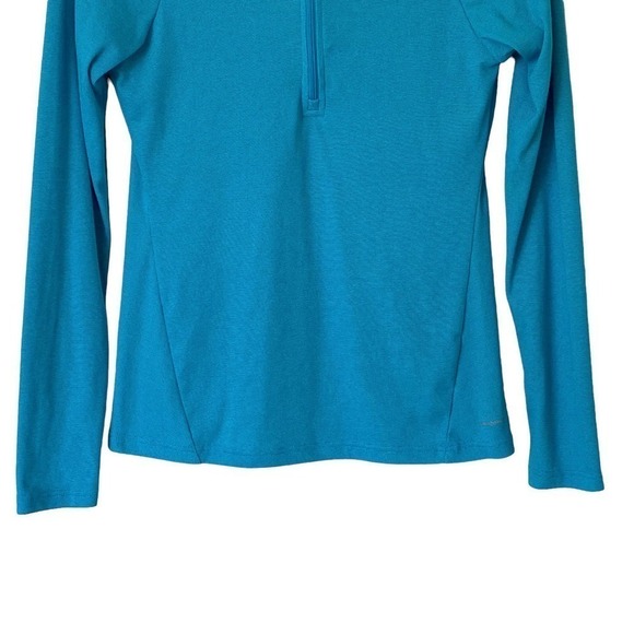Patagonia 1/2 Zip Capilene 2 Lightweight Base Layer Pullover In Teal, Size Small - Picture 6 of 8